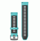 Quick Release Bands (22 mm) - Aqua/Black with Slate Hardware - 010-11251-A2 - Garmin